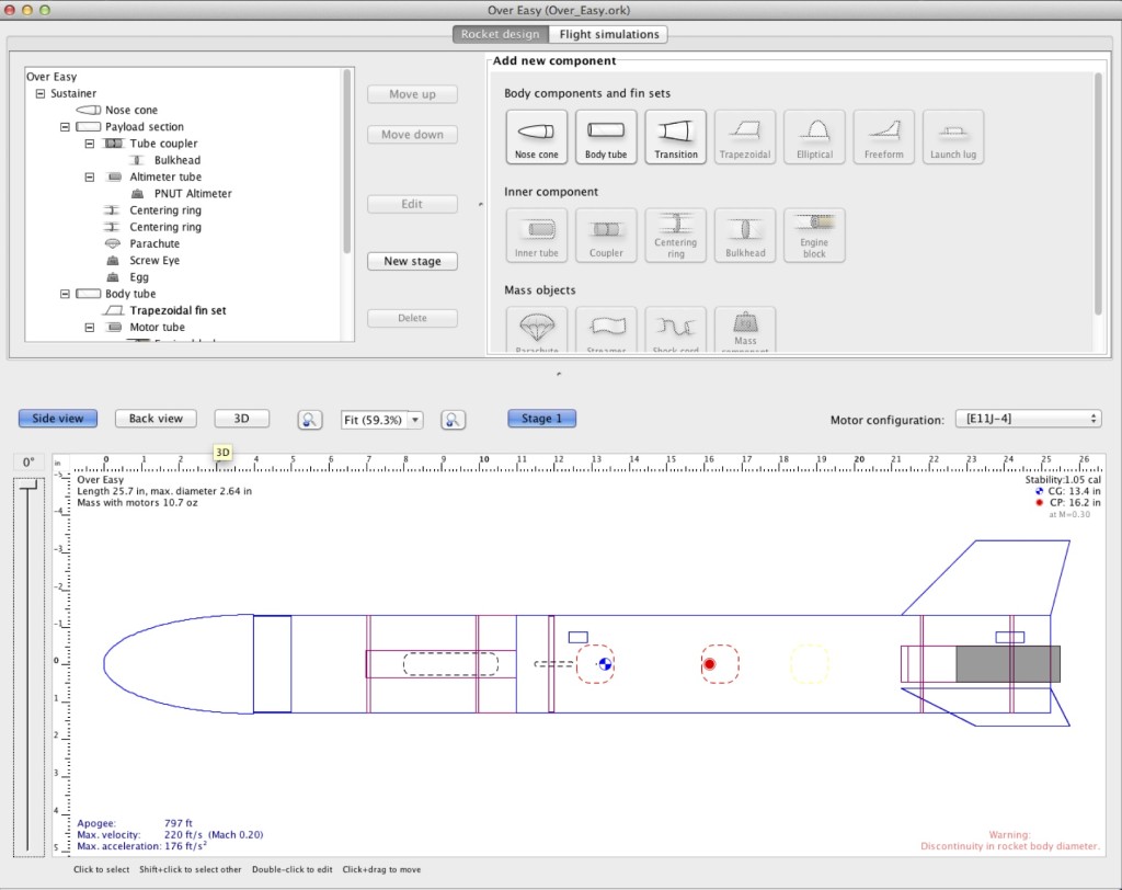 Rocket Design/Simulation Programs for TARC | HARA